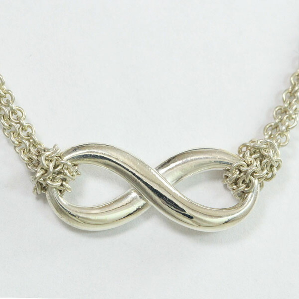 Tiffany Infinity Necklace Silver